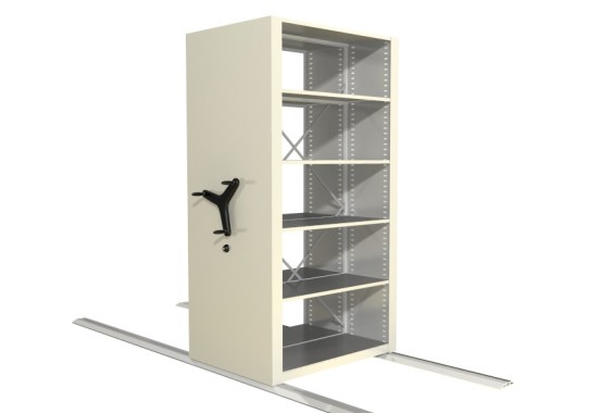 Передвижной стеллаж архивный Т