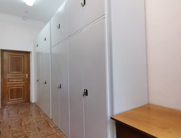 шкафы с дверями в музее