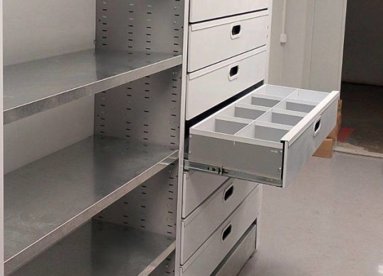 Повышенная надежность оцинкованных полок